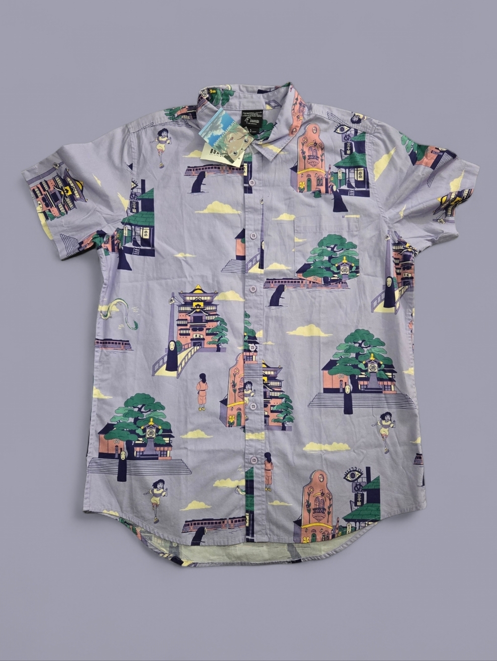  Spirited Away button Shirt